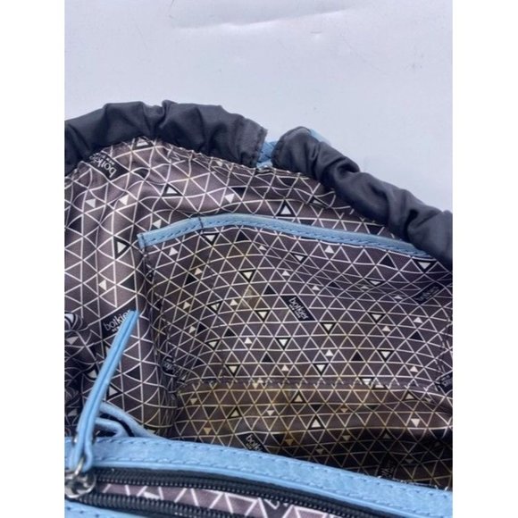 Botkier Warren Navy Bluegunmetal Leather Backpack main image 2